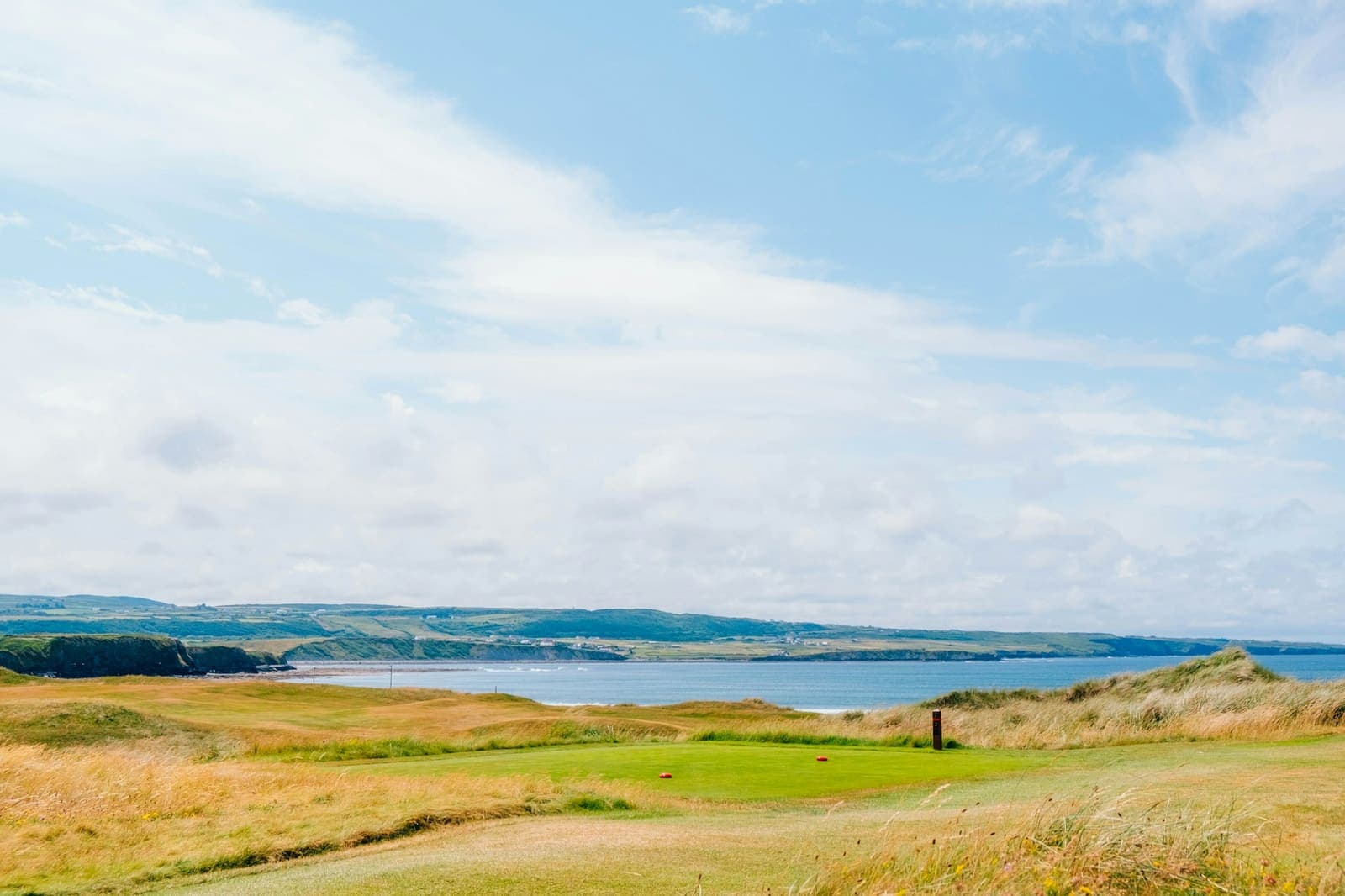 Links course by the water